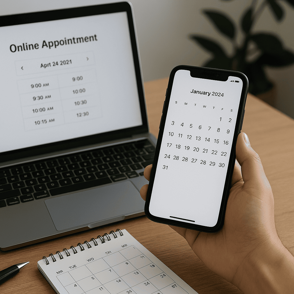 Administrá tu agenda con un sistema de turnos online